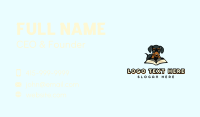 Dachshund Dog Book Business Card