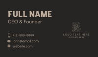 Western Woman Cowgirl Business Card Design