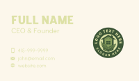 Leaf House Gardening Business Card