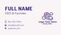 Running Shoes Business Card example 2
