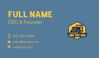 Truck Shipping Haulage Business Card