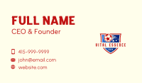 Soccer Ball Sports Tournament Business Card Design