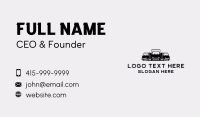 Cargo Trucking Transportation Business Card