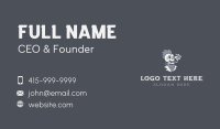 Skull Punk Smoker  Business Card