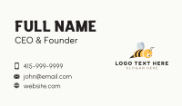 Honey Bee Mascot Business Card