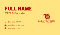 Awning Business Card example 3