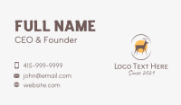 Wildlife Deer Sanctuary Business Card