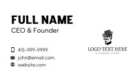Mustache Business Card example 1