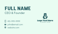 Bear Apron Restaurant Business Card