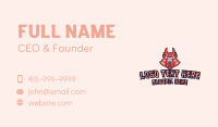 Samurai Gaming Mascot Business Card