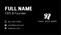 Classic Luxury Boutique Business Card