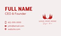 Performer Business Card example 3