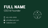 Business Triangle Shop Business Card