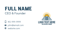 Chichen Itza Landmark Business Card