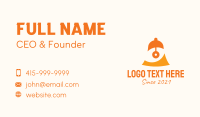 Orange Eye Bell Business Card