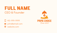 Orange Eye Bell Business Card