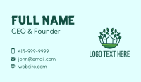 Green Plant House Business Card