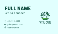 Green Plant House Business Card Image Preview