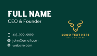 Wild Bull Horn Business Card