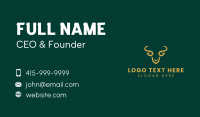 Wild Bull Horn Business Card