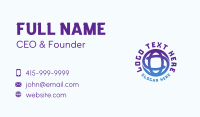 Professional Globe Company Business Card