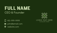 Cannabis Farm Business Card example 4