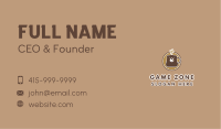 Bear Cafeteria Coffee  Business Card