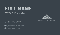 Creative Pyramid Developer  Business Card Design