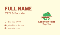 Iguana Business Card example 3