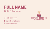 Hot Cooking Restaurant  Business Card