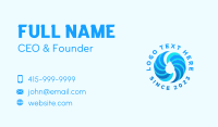 Hydropower Business Card example 4