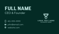 Garden Shovel Landscaping Business Card Design