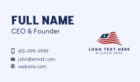 Liberian Country Flag Business Card