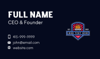 Basketball Sports Tournament Business Card