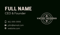 Classic Vintage Brand Business Card Image Preview