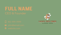 Pet Dog Smoker Business Card