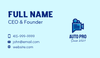 Motion Film Business Card example 2