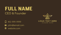 Golden Bird Boutique Business Card