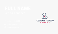 Puppy Pet Grooming Business Card Image Preview