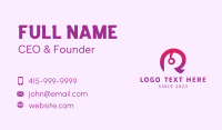 Listening Business Card example 3