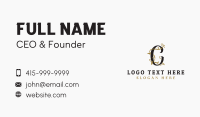 Freelancer Business Card example 2