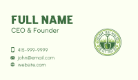 Shovel Gardening Eco Business Card