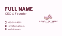 Macaroon Pastry Dessert Business Card
