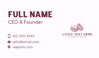 Macaroon Pastry Dessert Business Card Design