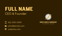 Electric Thunder Gear Business Card