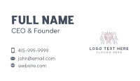 Teletherapy Business Card example 2
