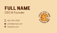 Smiling Cookie Pastry Business Card