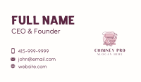 Floral Bakery Patisserie Business Card