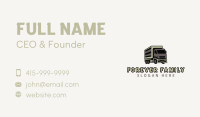 Delivery Truck Cargo Business Card Image Preview