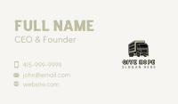 Delivery Truck Cargo Business Card Image Preview